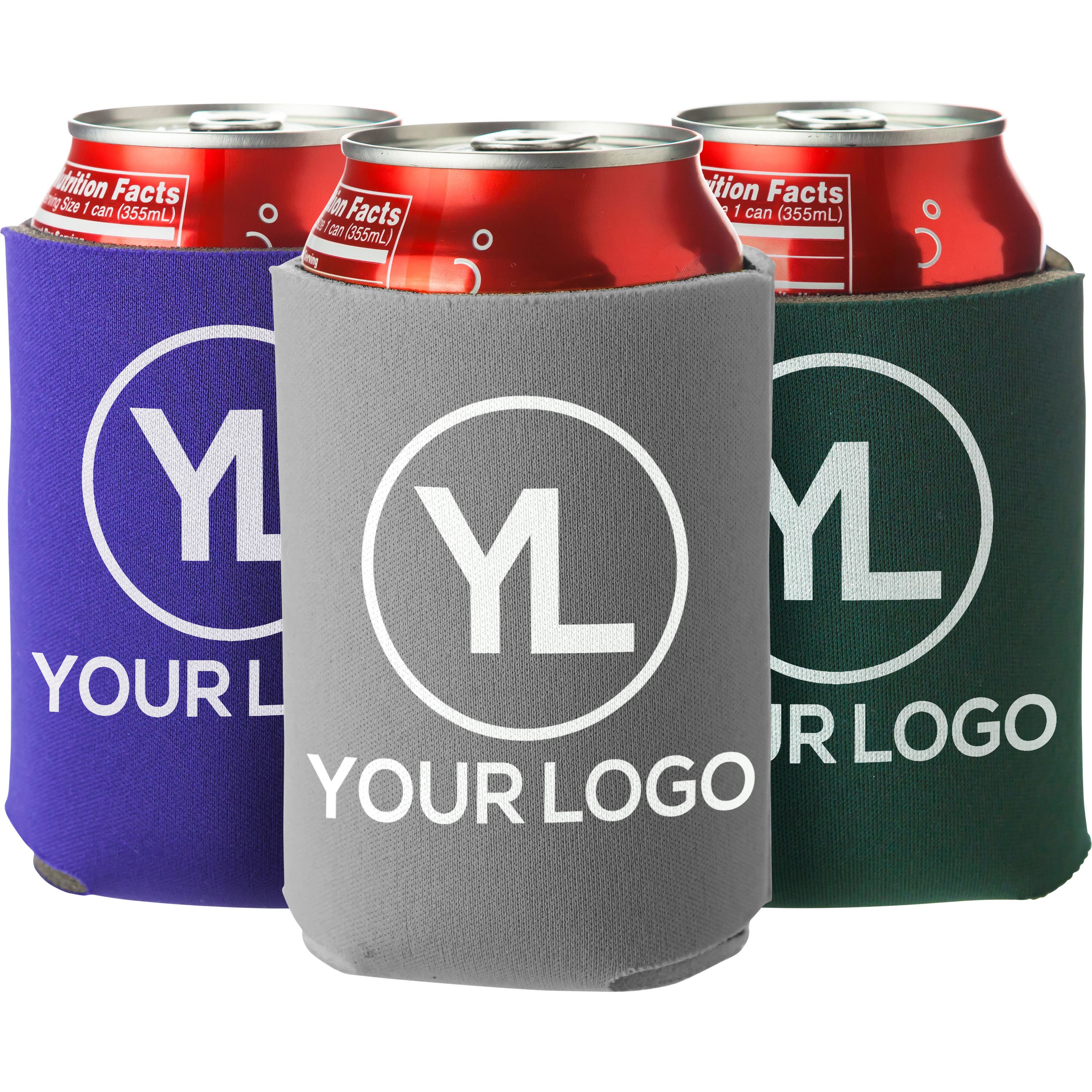 Custom Can Sleeve Beer Coolers Bulk Personalized Can Cooler With Photo Logo  Customized Insulated Beverage Bottle Holder for Party Weddings Fishing