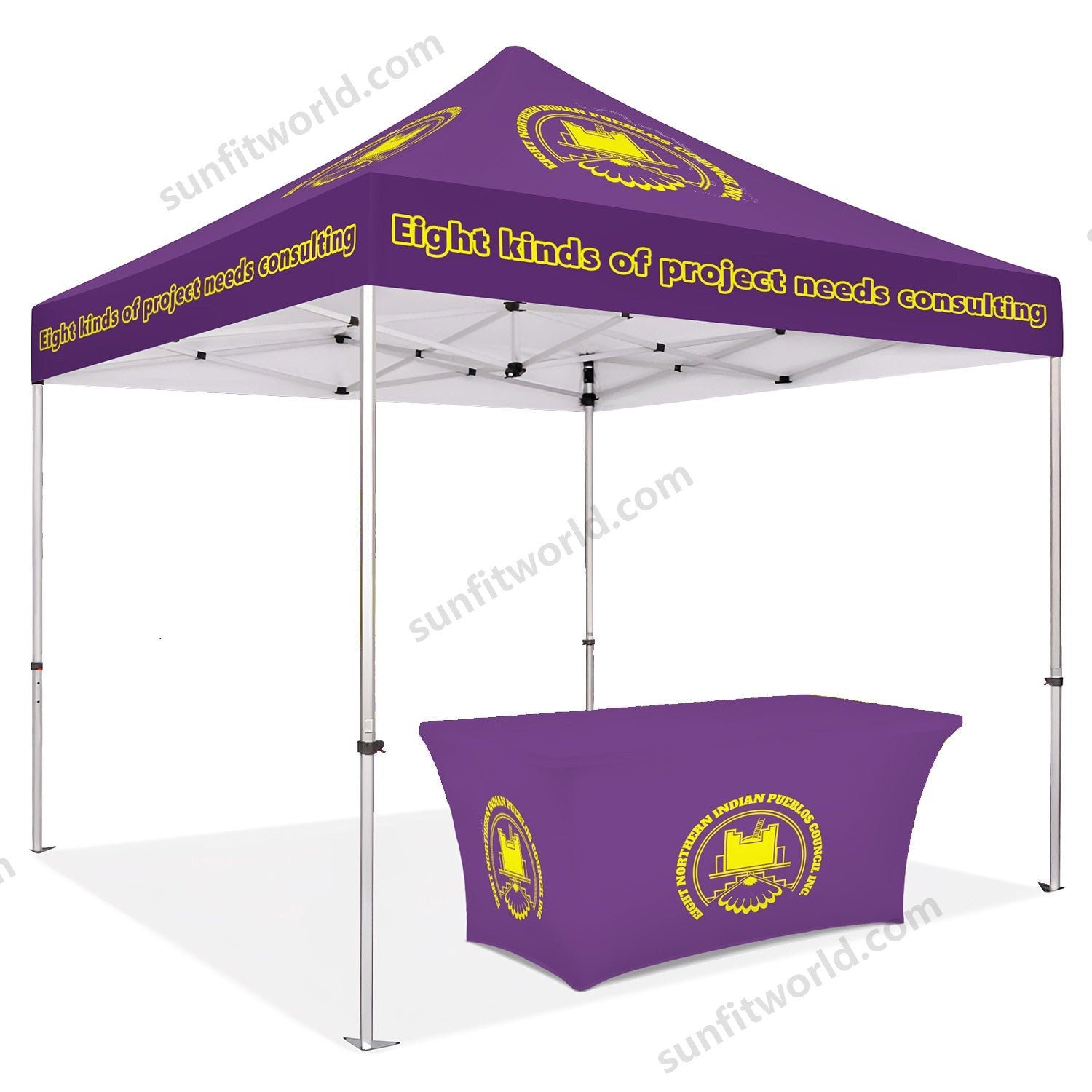 Custom Canopy Tent With Table Cover