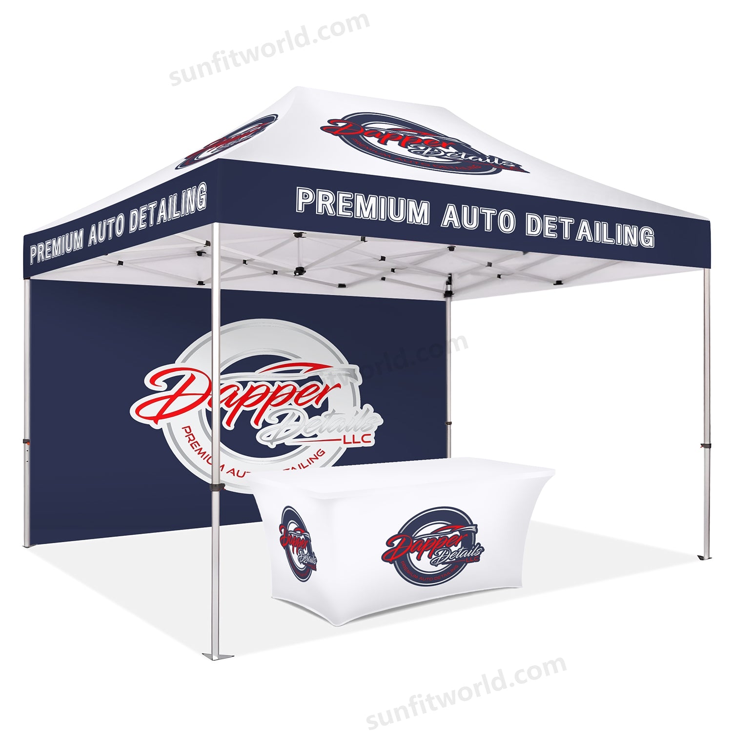 Custom Canopy Tent With Table Cover