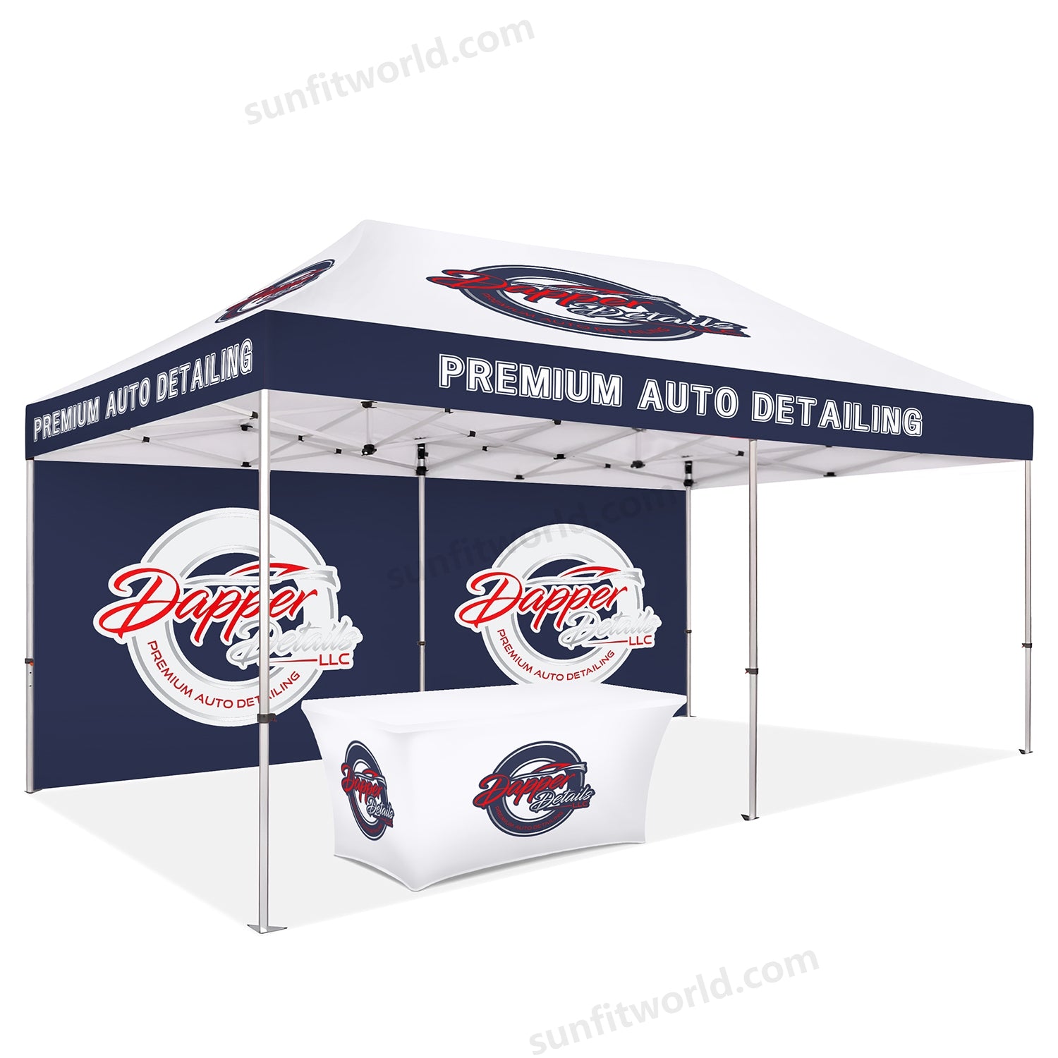 Custom Canopy Tent With Table Cover