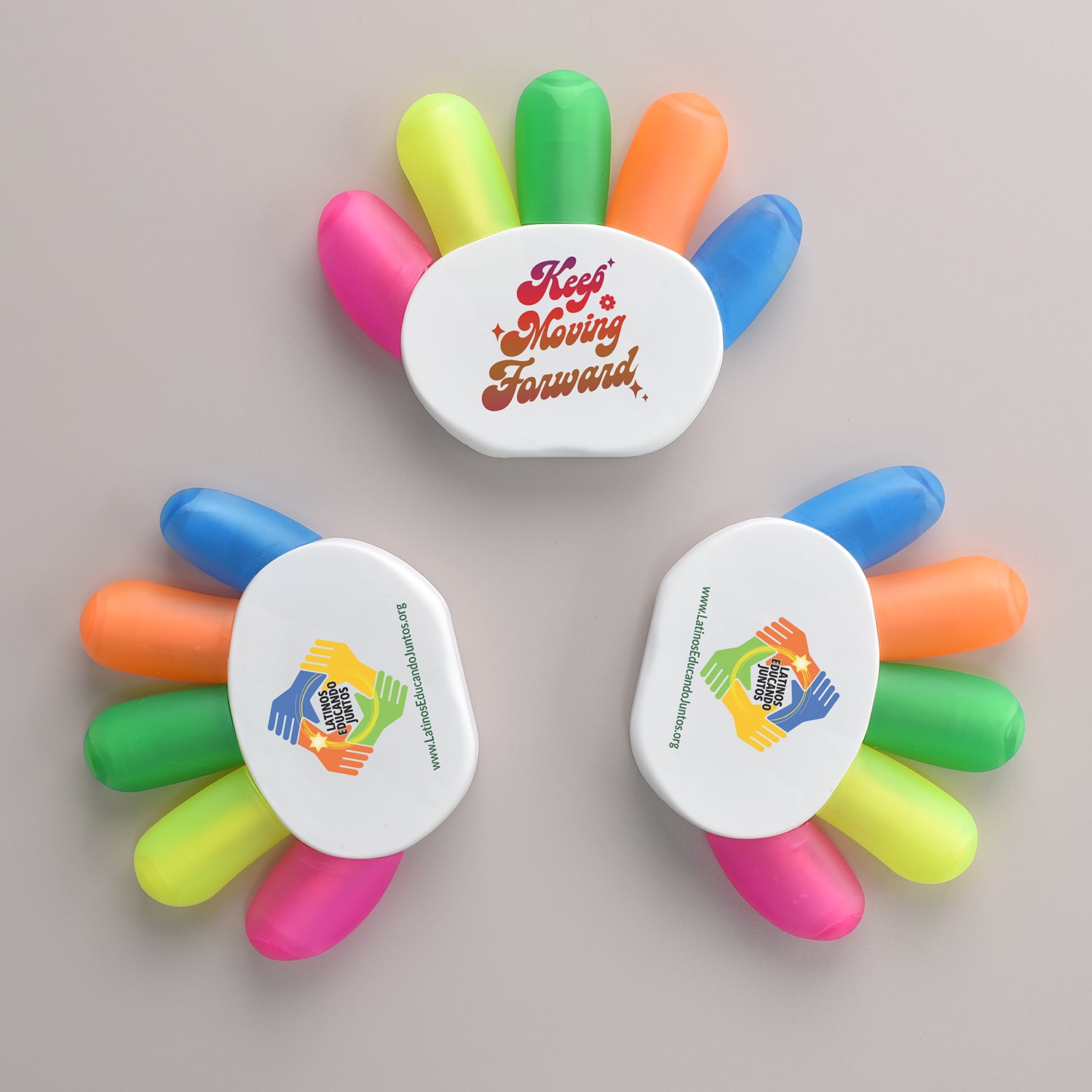 Personalised Full Color Printed Promotional Hand Shape Highlighter