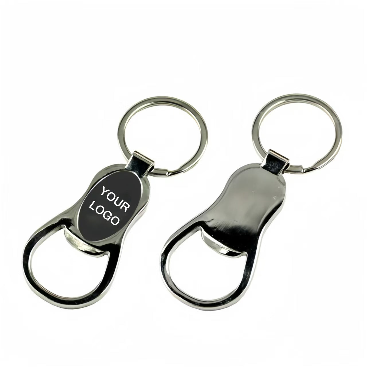 Custom Alloy Bottle Opener Keychain Metal Beer with Logo