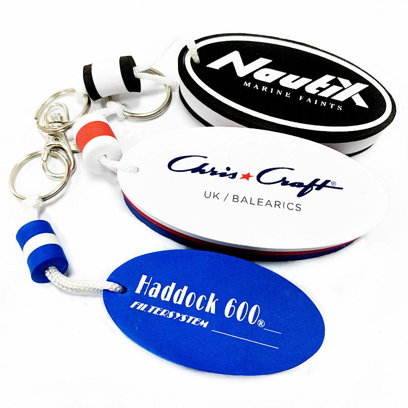 Wholesale Custom Shape Printed EVA Foam Floating Keychain with Your Logo