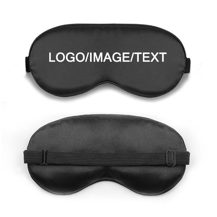 Custom Adjustable Sleep Eye Mask Soft Sleeping Aid with Logo