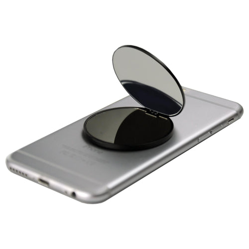 Promotional Round Double-sided Mirror Phone Stand Logo Printing Decoration