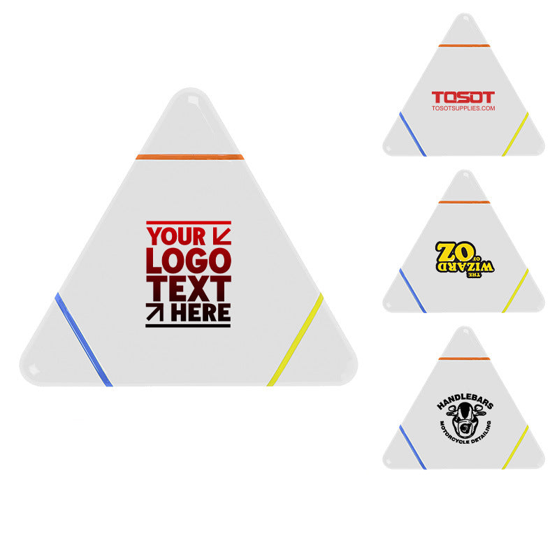 Custom Branded Promotional Triangle Highlighter Pens with Your Logo