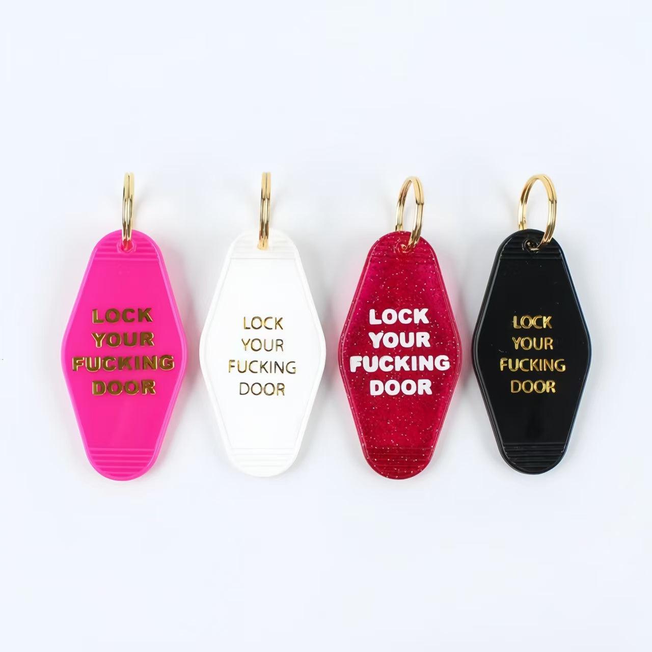 Bulk Custom Gold Foiled Keychain For Business Promotional Gift