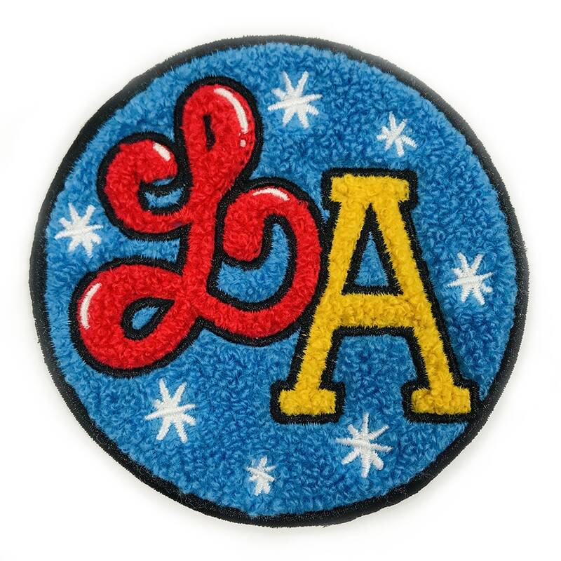 Personalized Monogram Girls Chenille Letter Patch Jean Jacket, Chenille  Name Patch Jacket