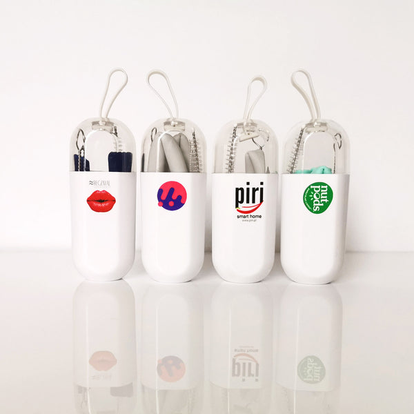 50Custom logo Reusable Collapsible BPA Free Silicone Drinking Straw Po