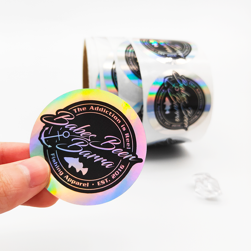 Custom Holographic Stickers in Bulk – Printkeg